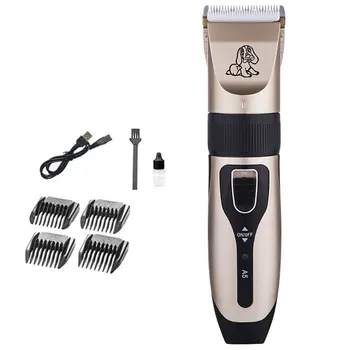 

Electrical Dog Hair Trimmer USB Charging Pet Hair Clipper Rechargeable Low-noise Cat Hair Remover Grooming Hair Cutter Machine