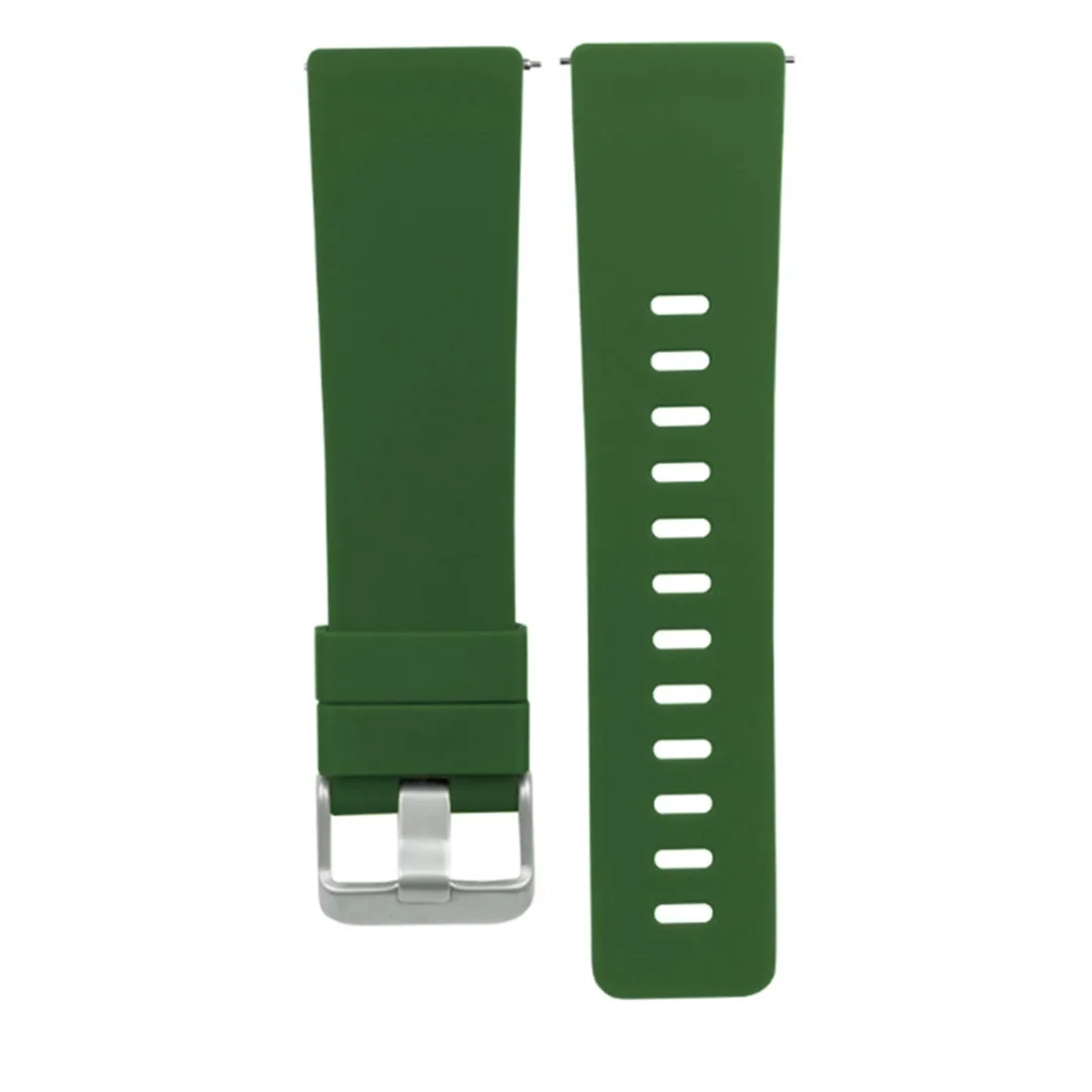 Soft Silicone Replacement Band Wristband For Fitbit Versa/Versa Lite Fitbit Watch Classic Fashion Loop Band Strap Bracelet Men