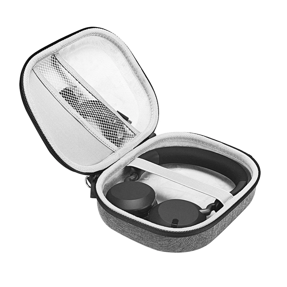 Hard Portable Storage Box Travel Carry Case for Anker Soundcore Life Q20 Bose QC35 QC25 QC3 JBL 750 710 310 Headphones Headset