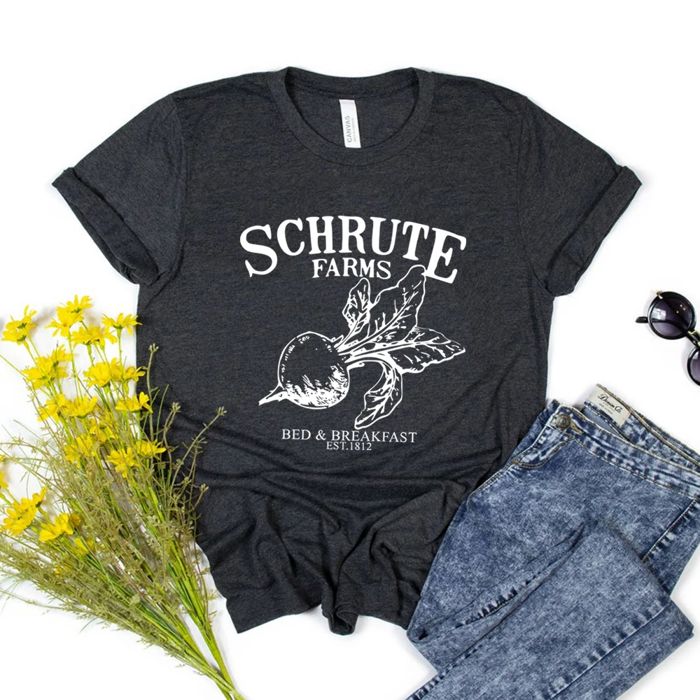 Schrute Farms Shirt Schrute Farms Bed and Breakfast T-shirt Funny Dwight Tee Dwight Office Top
