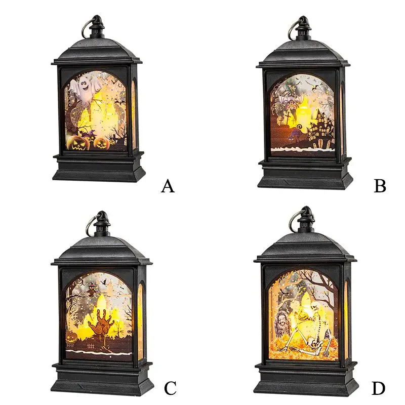 

Household Small Night Light For Halloween New Unique Water Sequin Small Night Light