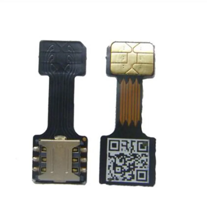 1 шт черный адаптер с двумя sim-картами для Android 2 Nano SIM NANO-SD конвертер карт памяти для XIAOMI REDMI NOTE 3 4 3s PRO