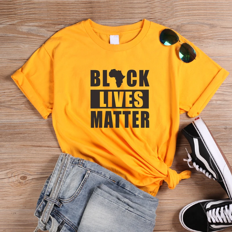 ONSEME Black Lives Matter Slogan T 