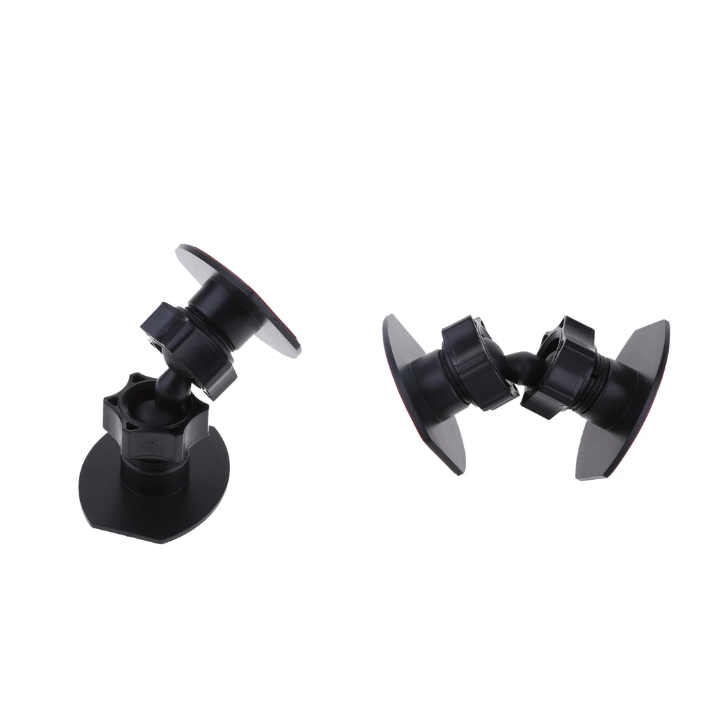 Pair Universal 360 Degree Rotating Bracket Car Phone Holder Adhesive Mount Stand Bracket