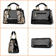 Роскошные вечерние сумки, женская кожаная сумка, сумки на плечо с вышивкой, женские кошельки и сумки с блестками