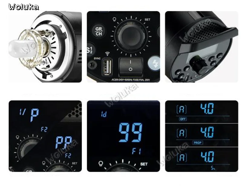 Godox DP600III 600 Вт, 2.4 Г, беспроводная, X System, Студия, стробоскоп, вспышка, 600 Вт, GN80 Pro, фотография, освещение, фонарик CD50 T03