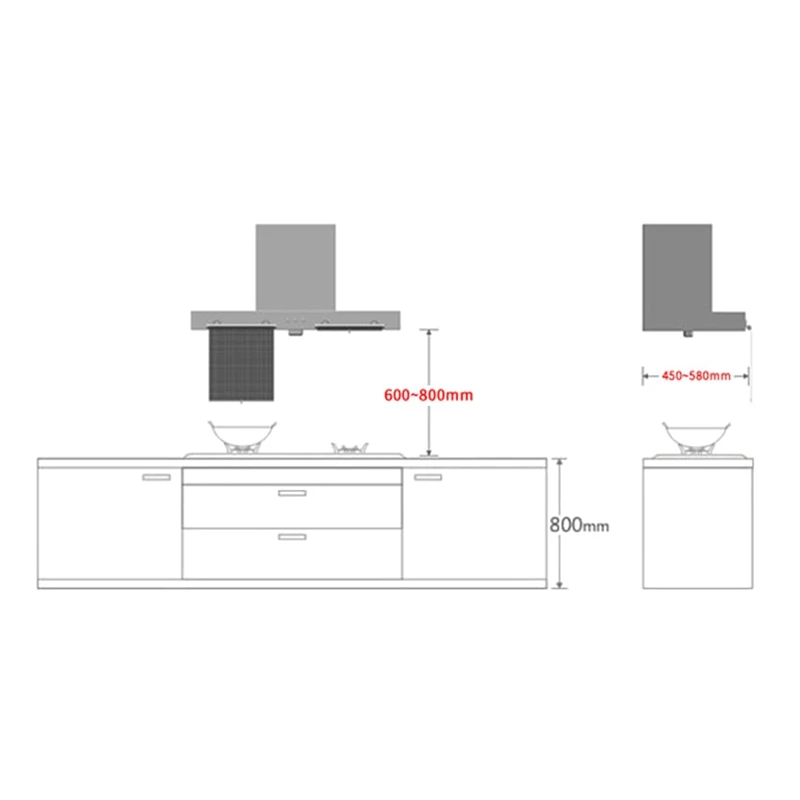 Многофункциональная Выдвижная кухонная маслостойкая роликовая штора