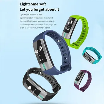 

G20 ECG Real-time Hear Rate Monitor Smart Bracelet Fitness Activity Tracker Blood Pressure Wristband Pulsometro