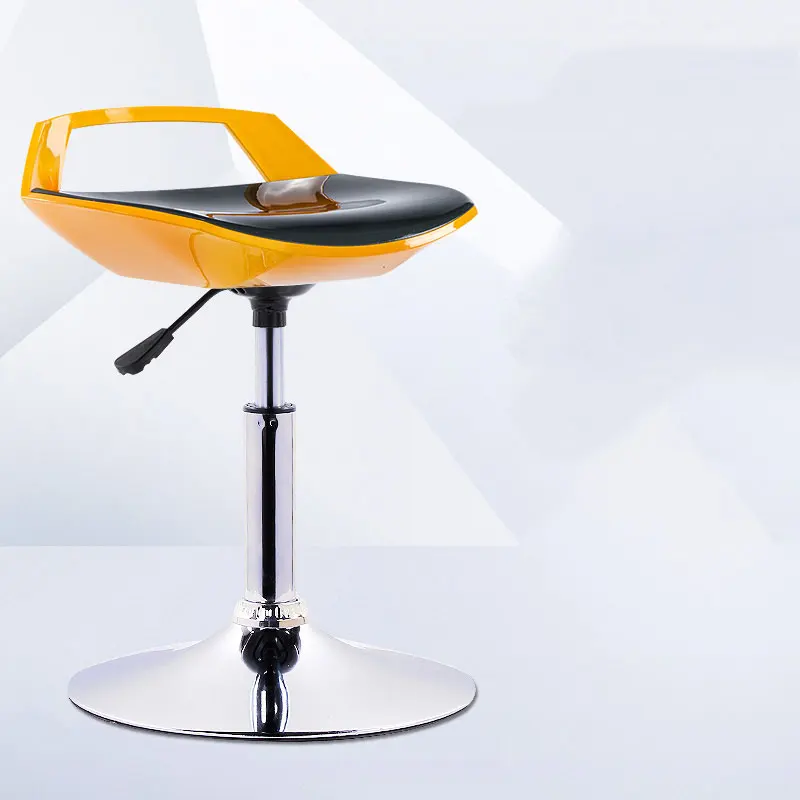 Bar Chair High Stool Can Lift Rotatable Safety Gas Rod Modern Simplicity Easy to Install Multiple Choices - Цвет: Short
