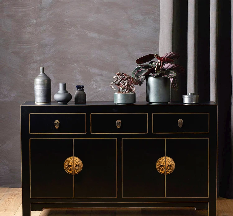 punhos de armário de bronze antigo do vintage estilo chinês puxadores de gaveta porta do de móveis ferragens