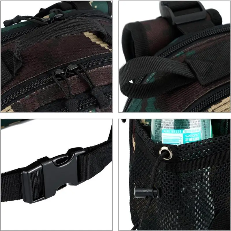 Nylon Waterproof Hiking Backpacks Large Capacity Rucksack Climbing Knapsack
