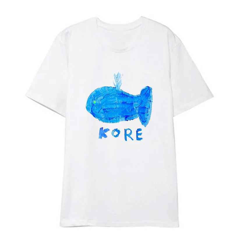 JIN ALLKPOPER KPOP Bangtan Boys Same Graffiti T-shirt 5TH MUSTER Busan Seoul Concert O-neck short-sleeved T-shirt summer unisex - Цвет: JIN
