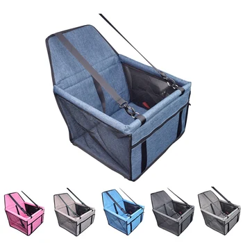 

Pet Car Carrier Safty For Front And Back Seat Dog Pad Storage Bag Breathable Bucket Basket For Cold Weather