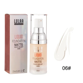 

Matte Liquid Foundation Face Concealer Waterproof Long Lasting Oil Control Moisturizing Brighten Skin Makeup LDO99