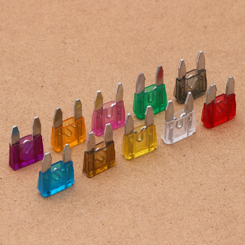 100 шт. предохранители для автомобильных лезвий стандартный ассортимент
