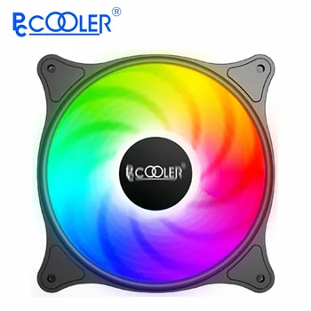 

Pccooler SRGB fans colorful silent LED fan 120mm Computer Case CPU Cooling fan with 3pin and Molex dual-mode interface fan