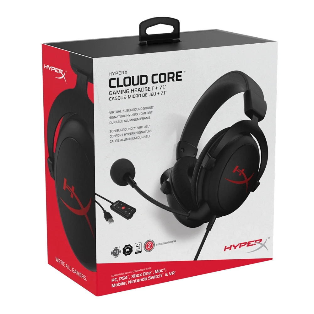 Гарнитура HyperX Cloud Core 7.1 HX HSCC 