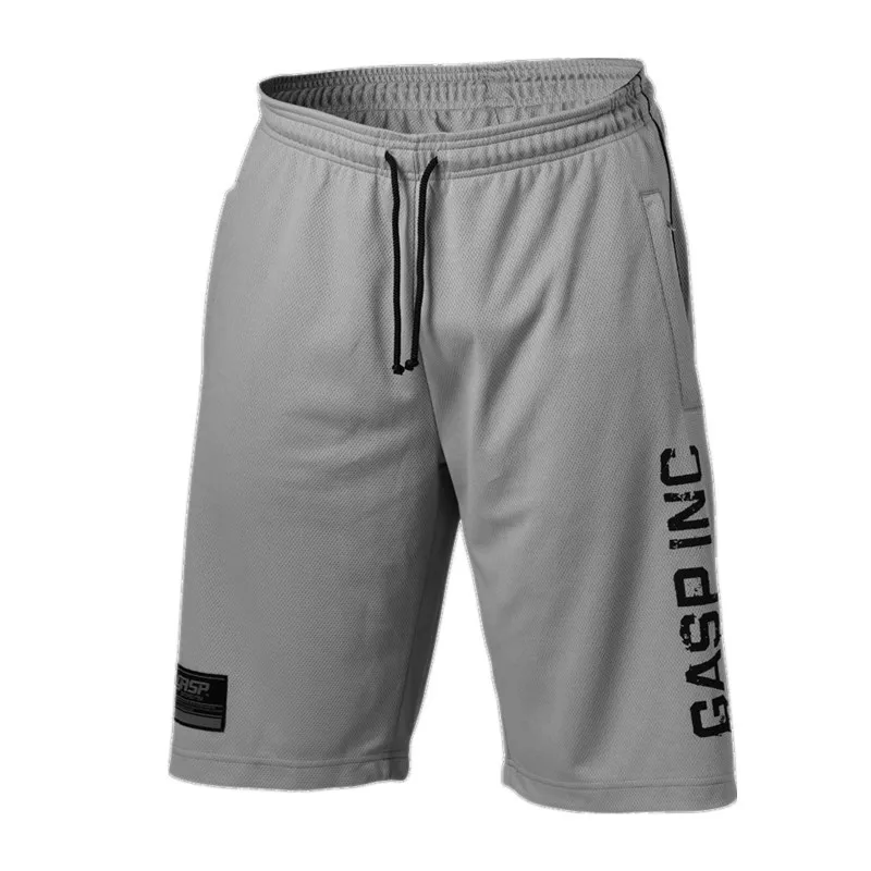 

New Style Gasp Muscle Fitness Brothers Sports Shorts Men's Outdoor Summer Running Training Loose-Fit Quick-Dry Shorts