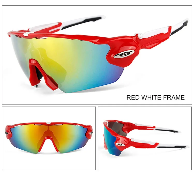 5 линз/комплект поляризованные очки для езды на велосипеде мужские женские UV400 DH MTB велосипедные солнцезащитные очки для улицы горный велосипед шоссейные велосипедные очки