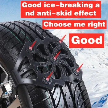 

NEW Universal Vehicles Thickened Widened Non-slip Wheel Winter Truck Car Snow Chain Tire Chain Anti-skid Belt Car Accessories
