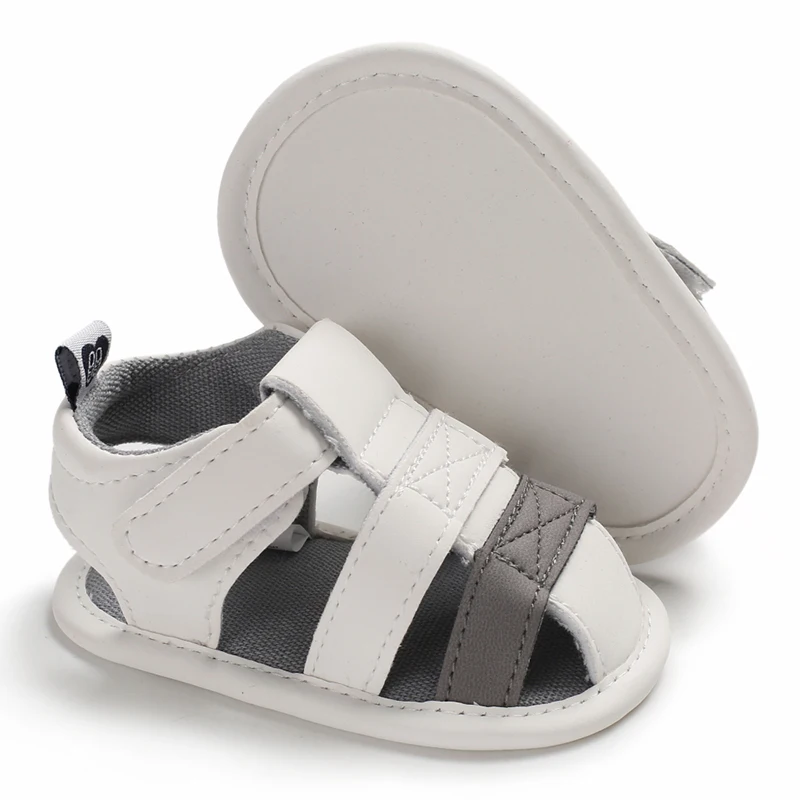 Newborn Toddler Shoes Baby Soft Soled Sandals Lace Soft Soled Shoes Beach Shoes  Slippers Non Slip Sandals 0-18M First Walkers