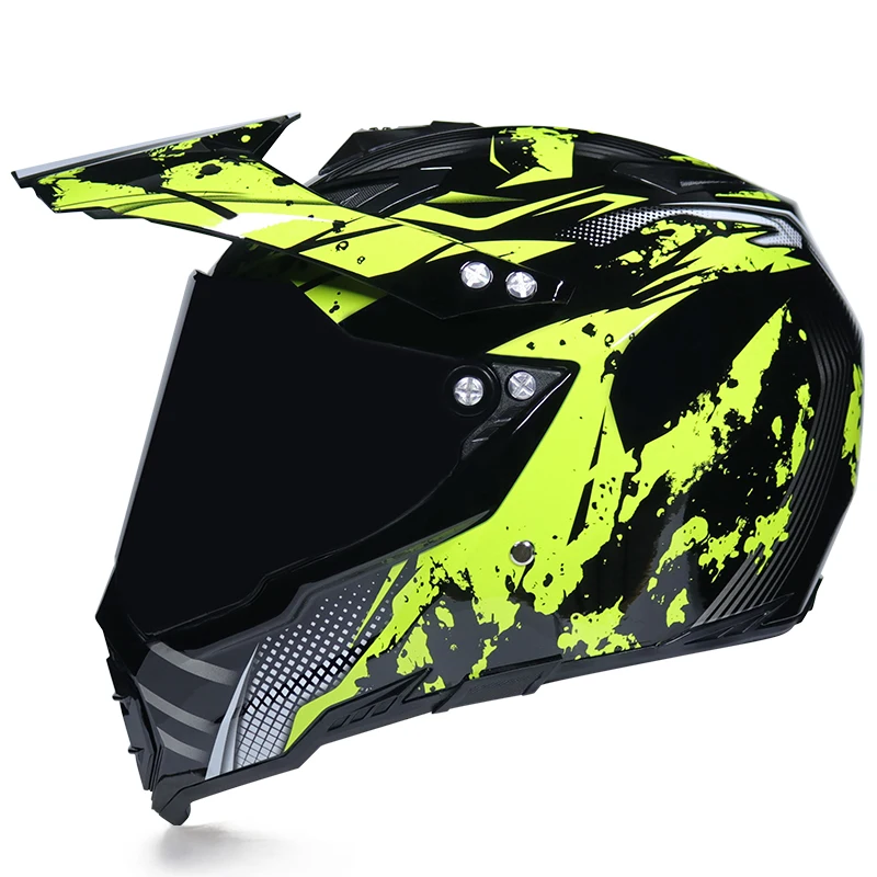 Мотоциклетный шлем Capacete, шлем для мотокросса, шлем для мотоцикла, шлем для внедорожника, шлемы для мотокросса, размеры s, m, l, xl - Цвет: b6a