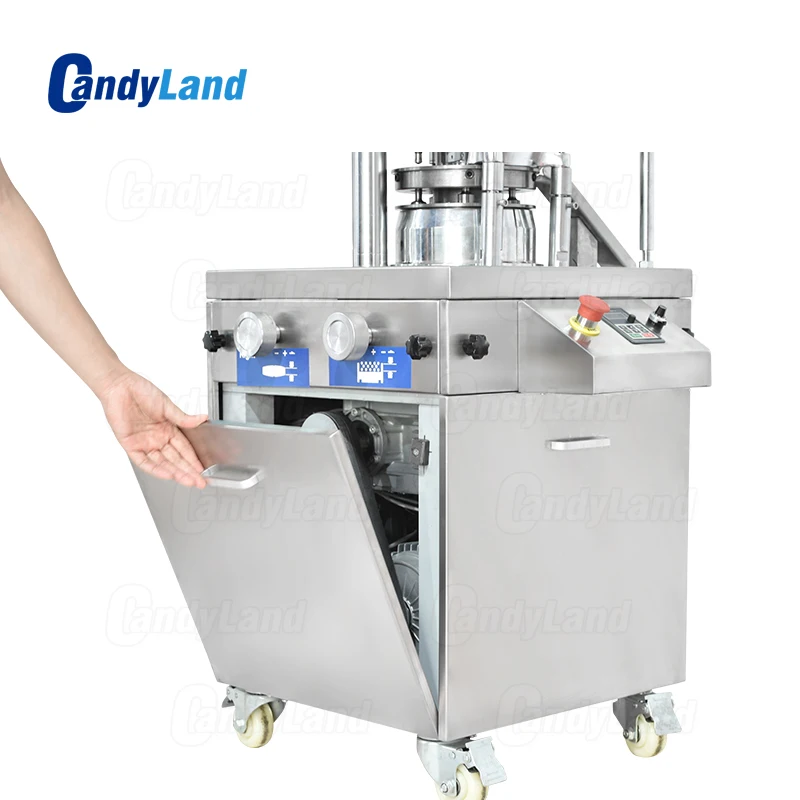 Candyland ZP-9A ротационная таблеточная пресс-машина молочная таблетка пробивная машина Фармацевтическое Оборудование для 3D таблеток наборы штампов