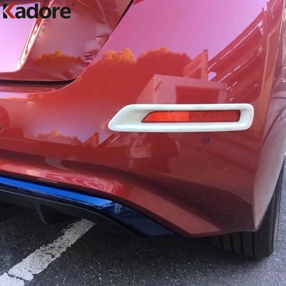 Для Nissan Leaf 2017 2018 2019 ABS хромированные задние противотуманные фары декоративные