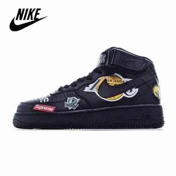 

Nike Air Force 1 Supreme x NBA x Nike Air Force AF1 Men's Mid-Top Sneakers Size 40-45 AQ8017-001