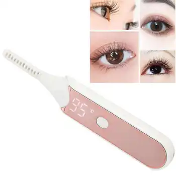 

Eyelash Curler Electric Heated Eyelash Curler Long Lasting Digital Display Electric Eyelash Lash Curling Eyelash Curler