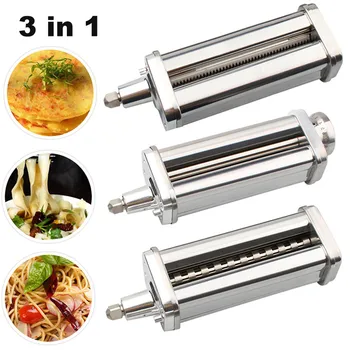 

Household Noodle Makers Blades For Noodle Machine Fettucine Cutter Roller Attachment For Stand Mixers Pasta Food Processors