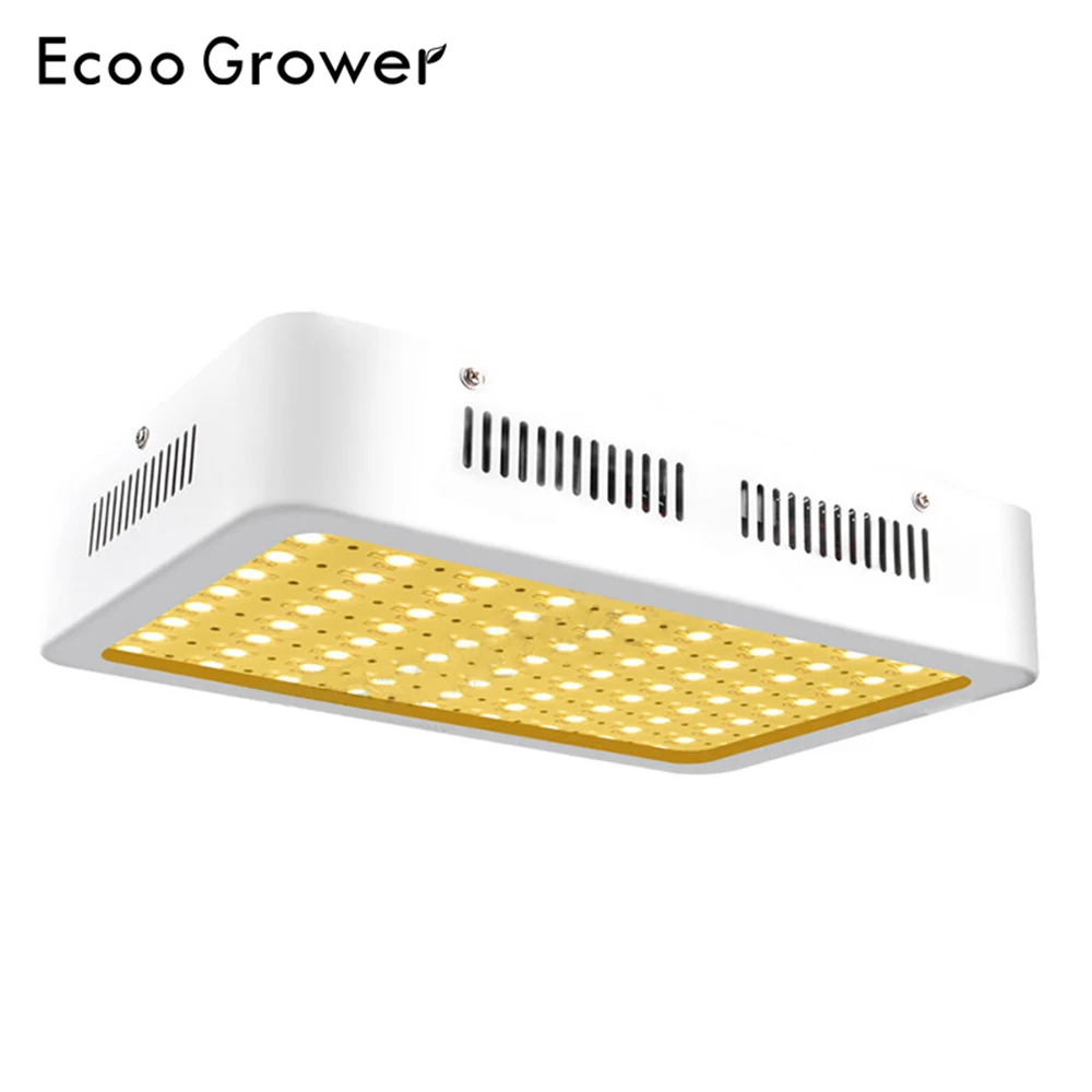 

Ecoo Grower LED Full Spectrum Grow Light 1000W 15 Centiares Irradiated Area Grow Lamp for Grow Tent Greenhouse Indoor Garden