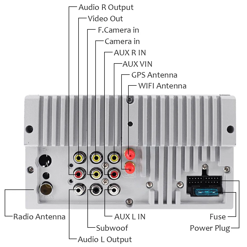 Aotsr 2 Din 178*100 мм Android 8 1 четырехъядерный Универсальный Автомобильный GPS DSP радио
