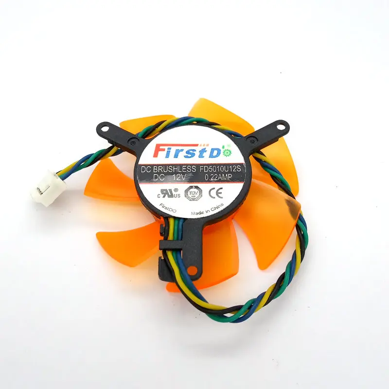 Новый оригинальный FD5010U12S DC12V 0.22a диаметр 45 мм шаг 39 для графической карты ZOTAC