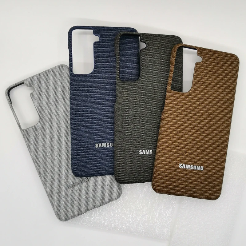 Samsung Galaxy S20 S21 Plus Note 20 Ultra Hiha Vải Patterm Cho Galaxy S21 + S21Ultra S20FE A12 lưng Ốp Lưng Bảo Vệ samsung silicone cover