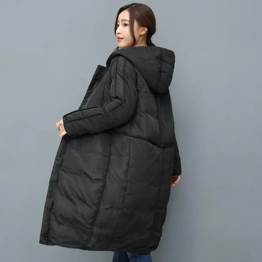 2020 winter new fashion brand hooded stitching