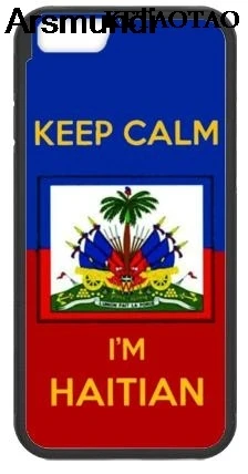 KETAOTAO Keep Calm I'm Haitian Haiti Flag Phone Cases for iPhone 5C 5S 6S 7 8 Plus X Samsung Case Soft TPU Rubber Silicone |