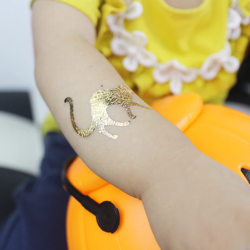 kids tattoo sticker temporary hand tattoos cartoon gold temporary tattoos for children glitter tattoo stickers halloween tattoos kids tattoo sticker temporary hand tattoos cartoon gold temporary tattoos for children glitter tattoo stickers halloween tattoos