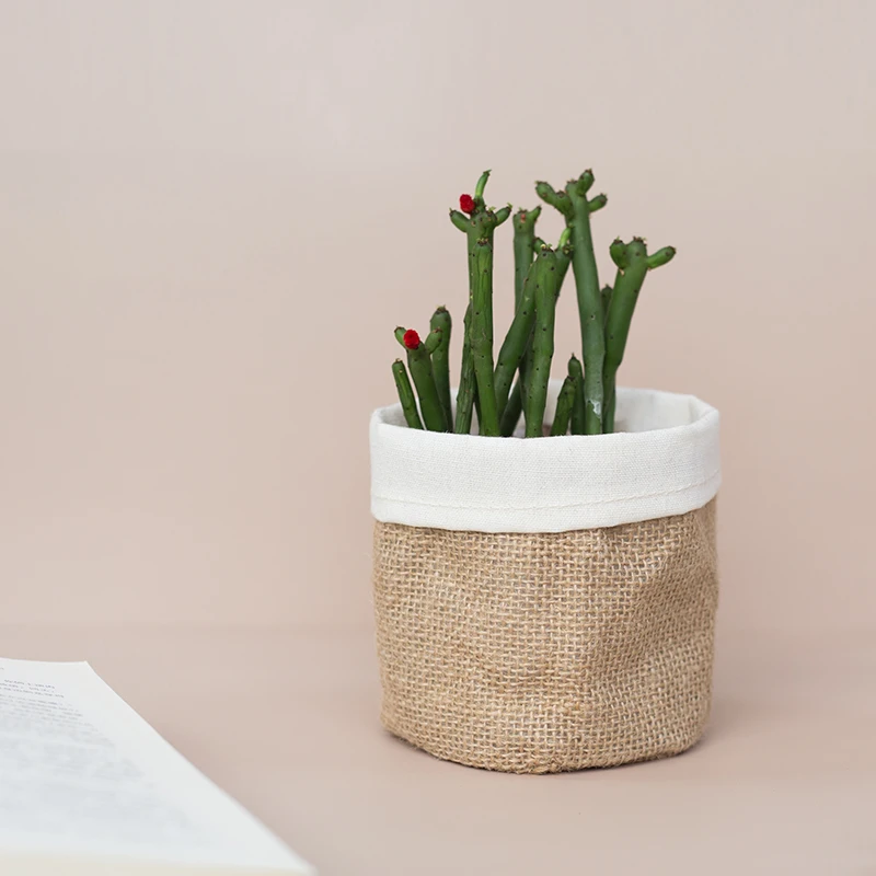 2020 New Style Waterproof Flower Pot Cover Multifunctional Desk Organizer Cosmetic Pen Box For Home Decor pot