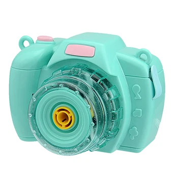 

Detachable Light Childrens Electric ABS Kids Music Durable Toy Camera Fun Dynamic Blowing Bubbles Battery Powered Gift