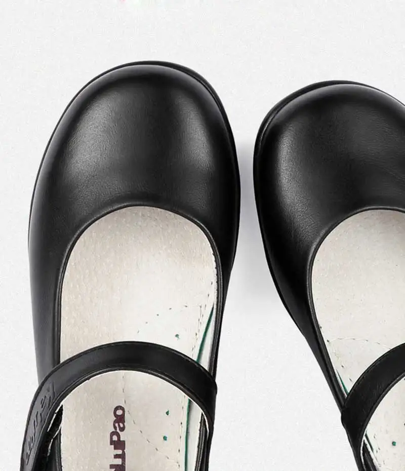 KALUPAO/Новинка; Черная Детская школьная кожаная обувь; весенняя обувь принцессы для девочек; Высококачественная детская обувь для вечеринки; обувь на плоской подошве для маленьких девочек