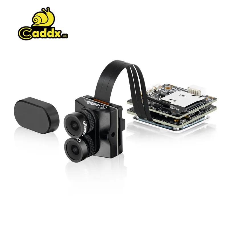 Caddx Tarsier 4K 30fps 1200TVL двойной объектив WDR WiFi HD Запись DVR аудио OSD Мини FPV камера для RC