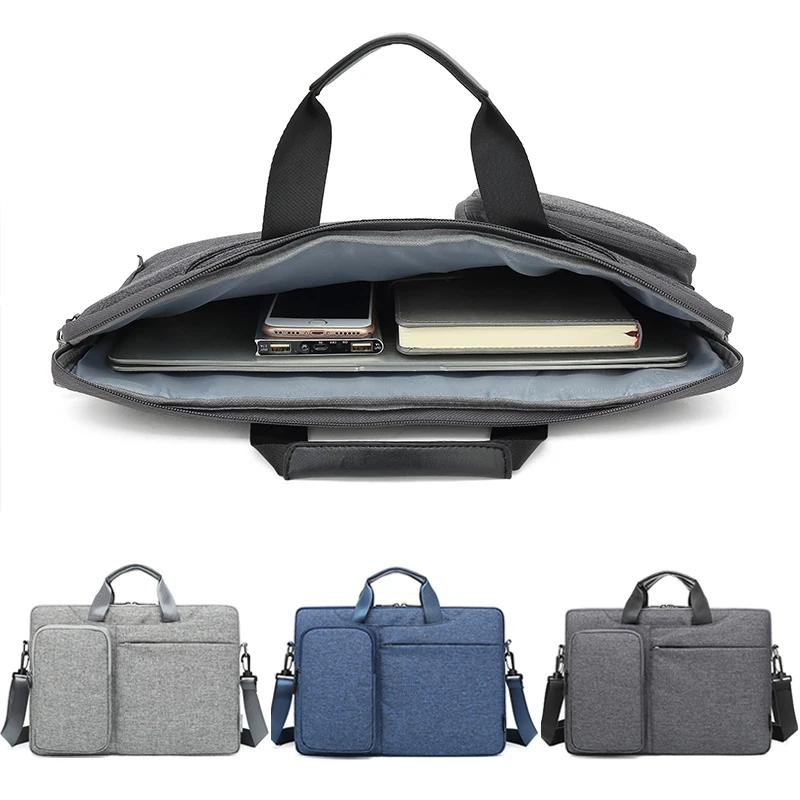 Индивидуальный Логотип, деловой мужской портфель, сумка для офиса, водонепроницаемая нейлоновая сумка для ноутбука, сумка, повседневная мужская сумка на плечо, подарок