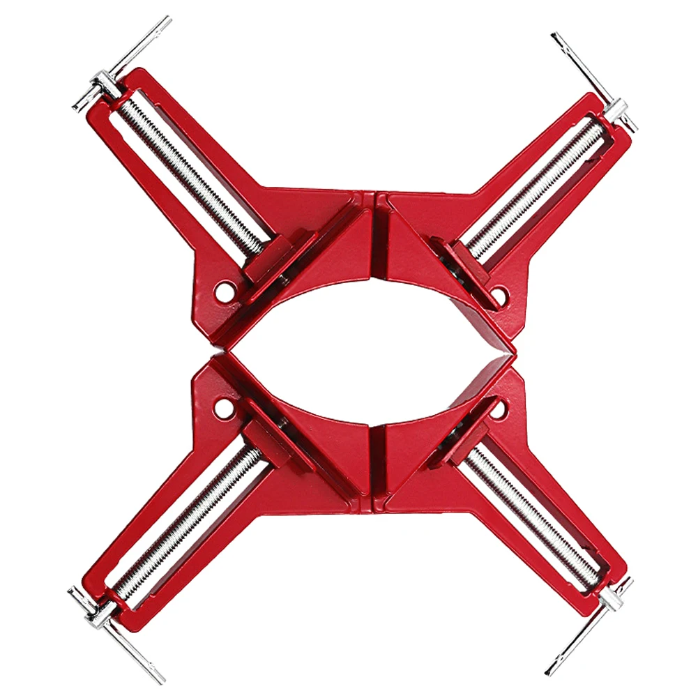 90 Degree Right Angle Clamp DIY Corner Clamps Quick Fixed Fish Tank Glass Wood Picture Frame Woodwork N | Обустройство дома