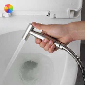 

Stainless Steel Toilet Spray Gun Set Toilet Hand Held Bidet Faucet Sprayer Bidet Set Sprayer Gun Toilet Spray For BathroomCY