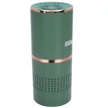 

USB Car Air Purifier Mini Desktop Odor Removal Home Aroma Diffuser with Light (Green) Diffuser Aromatherapy
