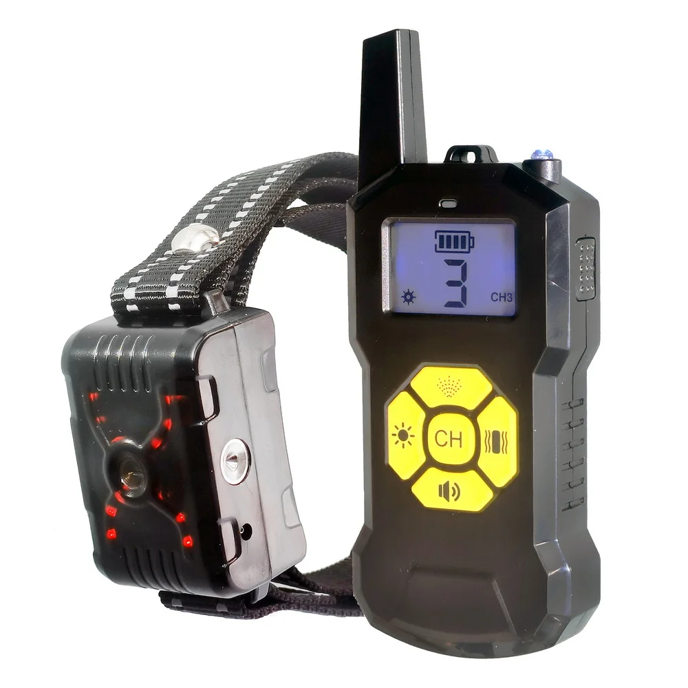 Citronella Spray Dog Training Collar With Remote Up To 2600ft W/4