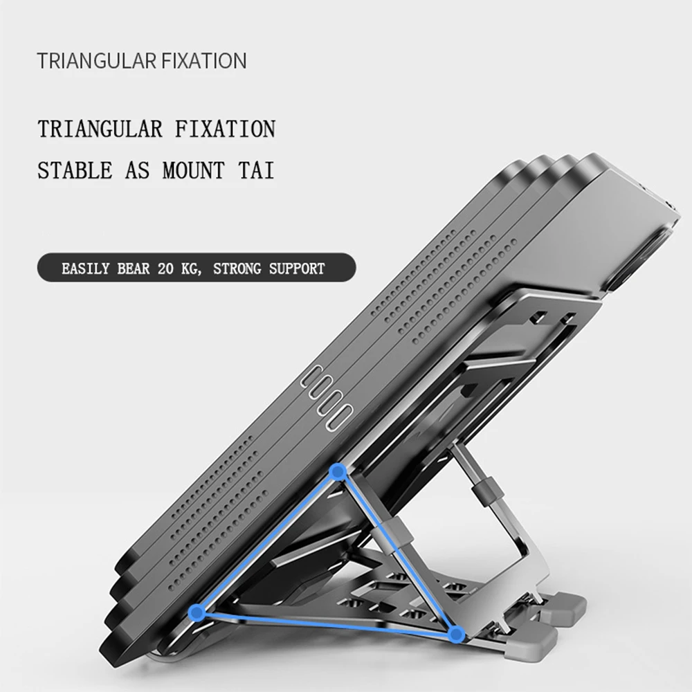 Aluminium Tablet Holder Foldable Tablet Stand Suitable For 6 7 8 9 10 11 Inch Tablets Accessories For ipad Samsung Xiaomi Tablet - 4