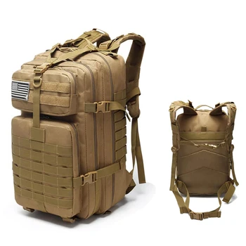 

Multifunctional Men Waterproof Travel Backpack Hiking Backpacks Molle Military Camouflage Backpack 45L Hunting Bag