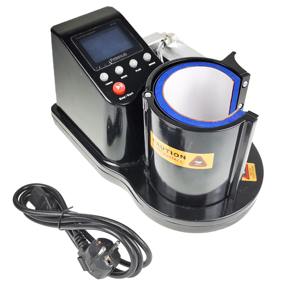 

3D mini pneumatic mug toaster Mug thermos machine Printing Mug Cup Machine ST 110